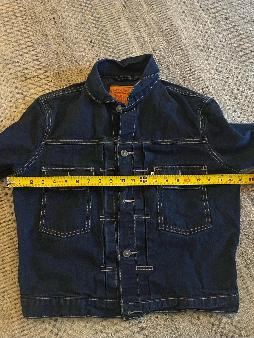 Levi's Dark Indigo truckers Work Jacket - Picture 5 of 8